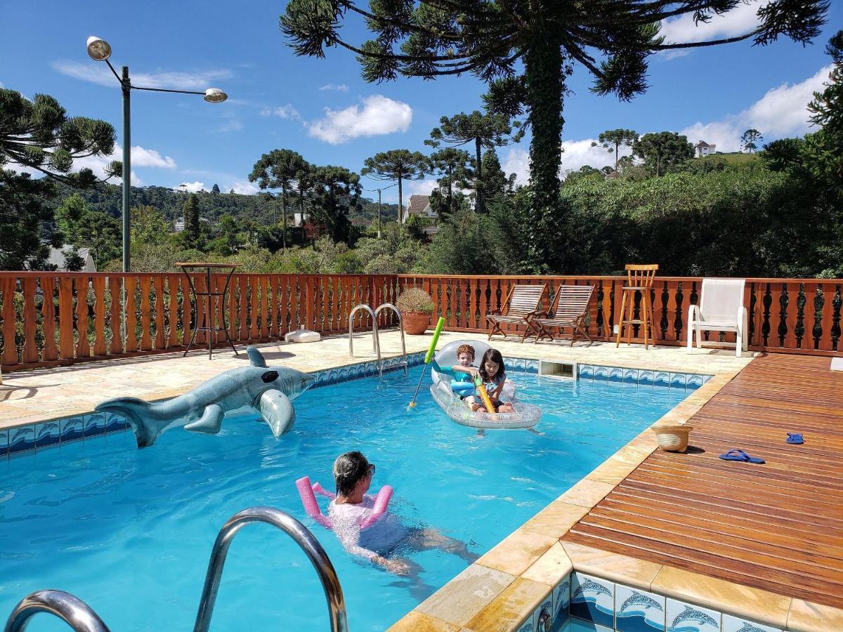 Chale Privativo Em Complexo 1,2 Km Capivari Chalet Campos do Jordao